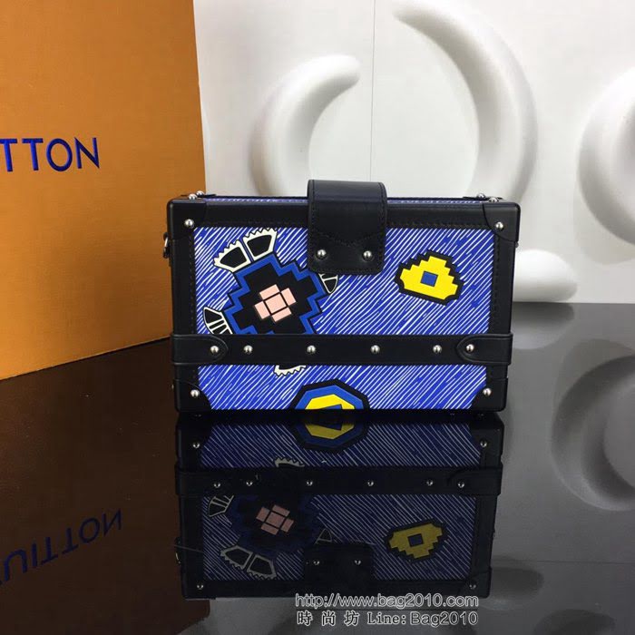 路易威登LV 頂級原單 M94215 新經典Petite Malle手袋 精品小號包袋 雙色設計迷人手袋 純手工打造  YDH2435